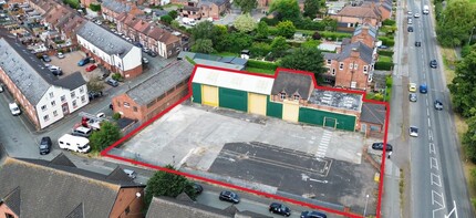 Barony Rd, Nantwich, CHS - aerial  map view