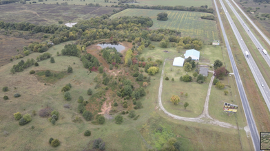 1400 Birch Rd, Sarcoxie, MO - aerial  map view