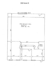 300-330 Detroit Ave, Monroe, MI for rent Floor Plan- Image 1 of 1