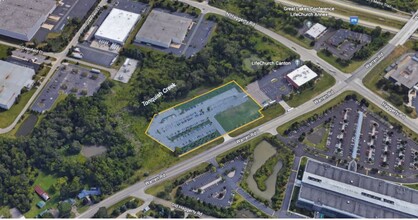 3.71 acres Warren Road, Canton, MI for sale Aerial- Image 1 of 2