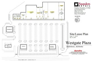 600 Westgate Plz, Andalusia, AL for rent Site Plan- Image 1 of 1