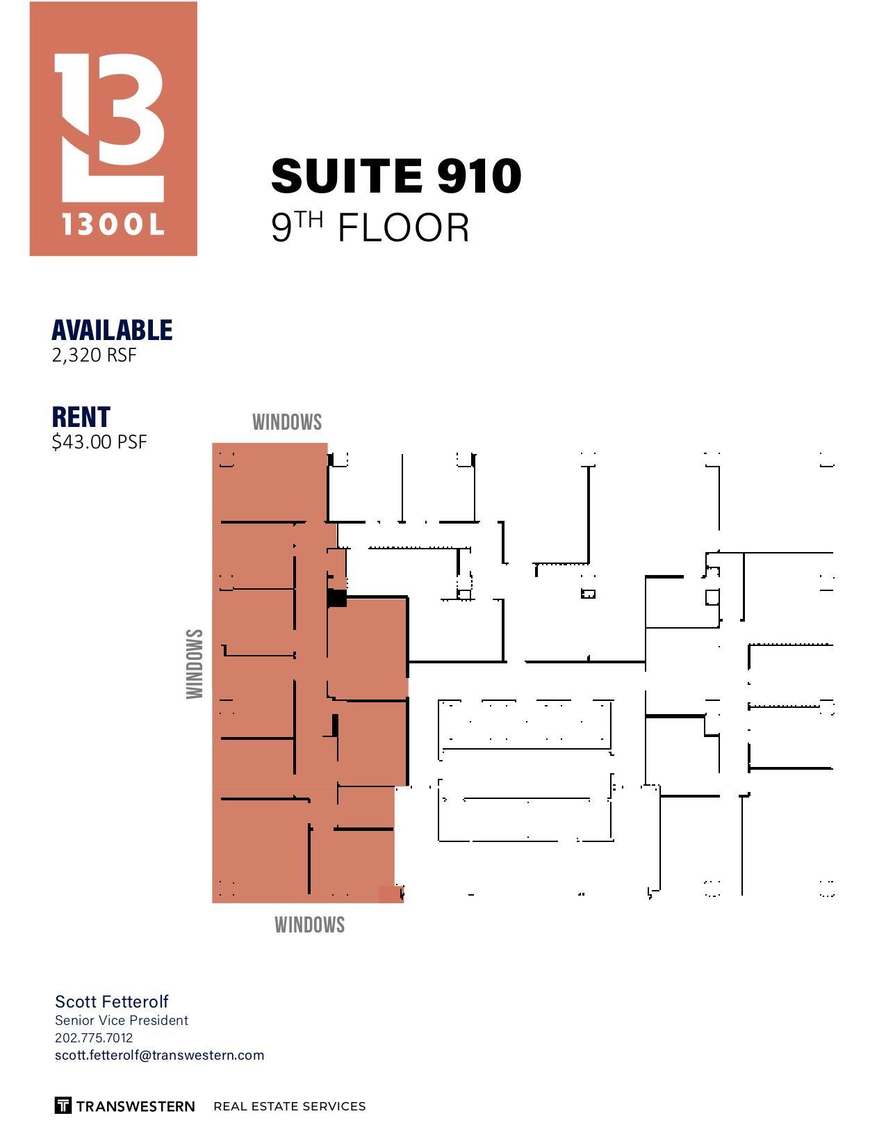 1300 L St NW, Washington, DC to rent Floor Plan- Image 1 of 1