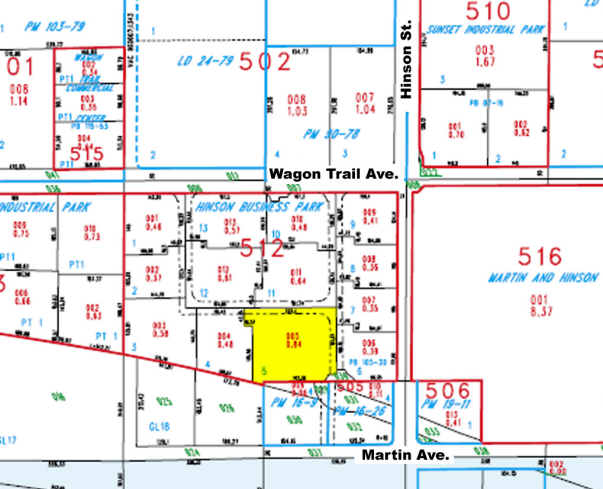 4125 Wagon Trail Ave, Las Vegas, NV for sale - Plat Map - Image 2 of 3