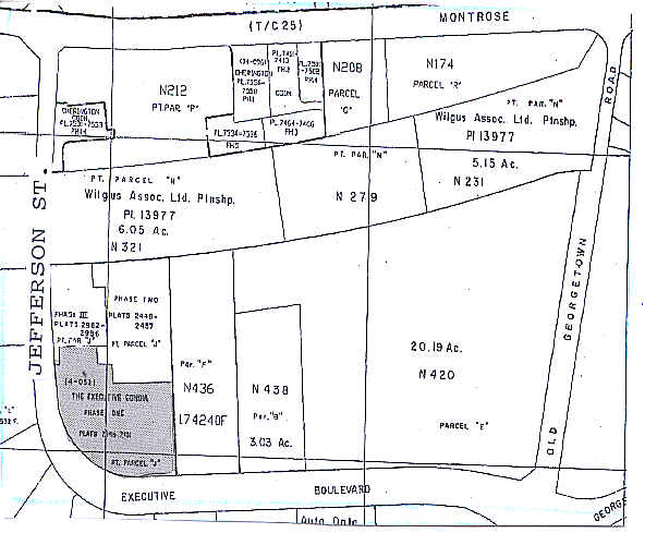 6125-6161 Executive Blvd, Rockville, MD for sale - Plat Map - Image 2 of 11