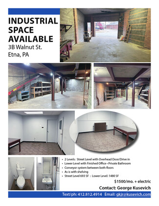 More details for 3 Walnut St, Pittsburgh, PA - Light Industrial for Rent