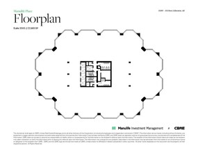 10180 101 St NW, Edmonton, AB for rent Floor Plan- Image 1 of 1