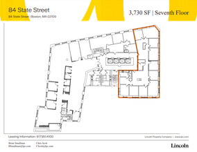 84 State St, Boston, MA for rent Floor Plan- Image 1 of 1