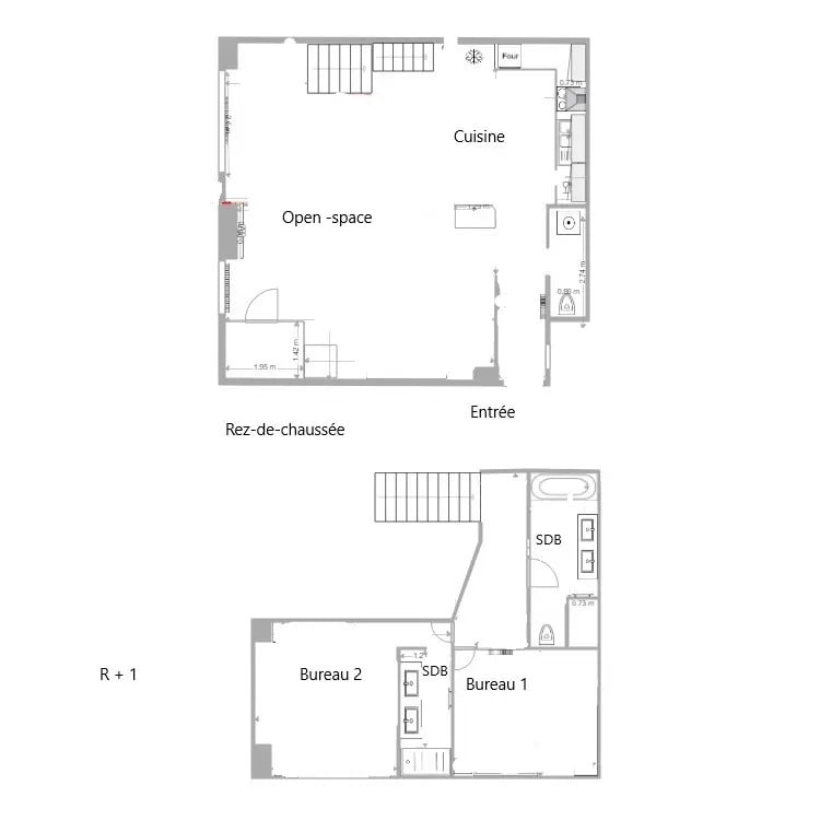 Office in Villeurbanne for sale Floor Plan- Image 1 of 11