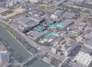 Gennevilliers, HDS - Aerial  map view