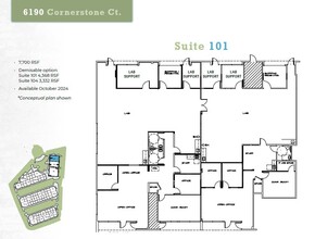 6185 Cornerstone Ct E, San Diego, CA for rent Floor Plan- Image 1 of 1