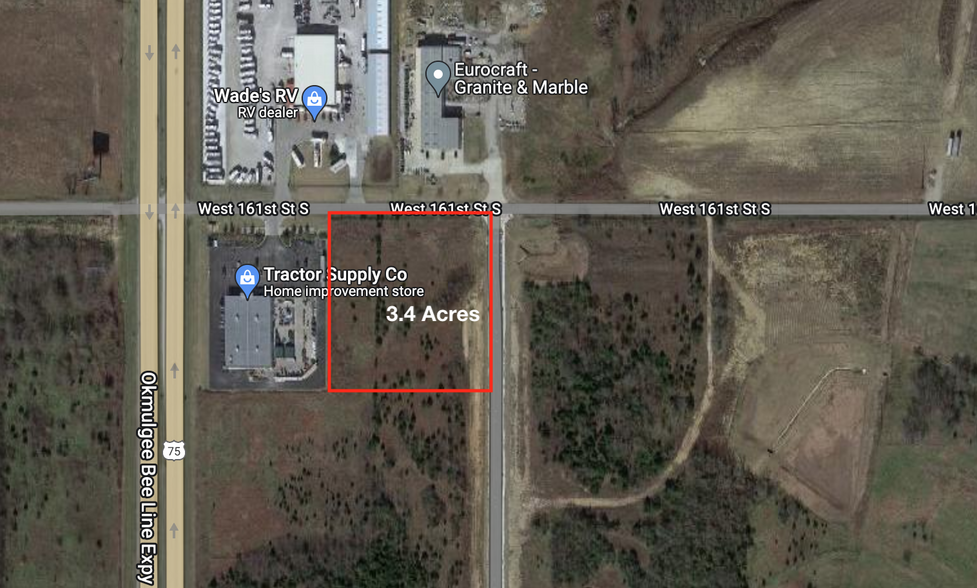 S Highway 75, Glenpool, OK for sale - Building Photo - Image 1 of 1