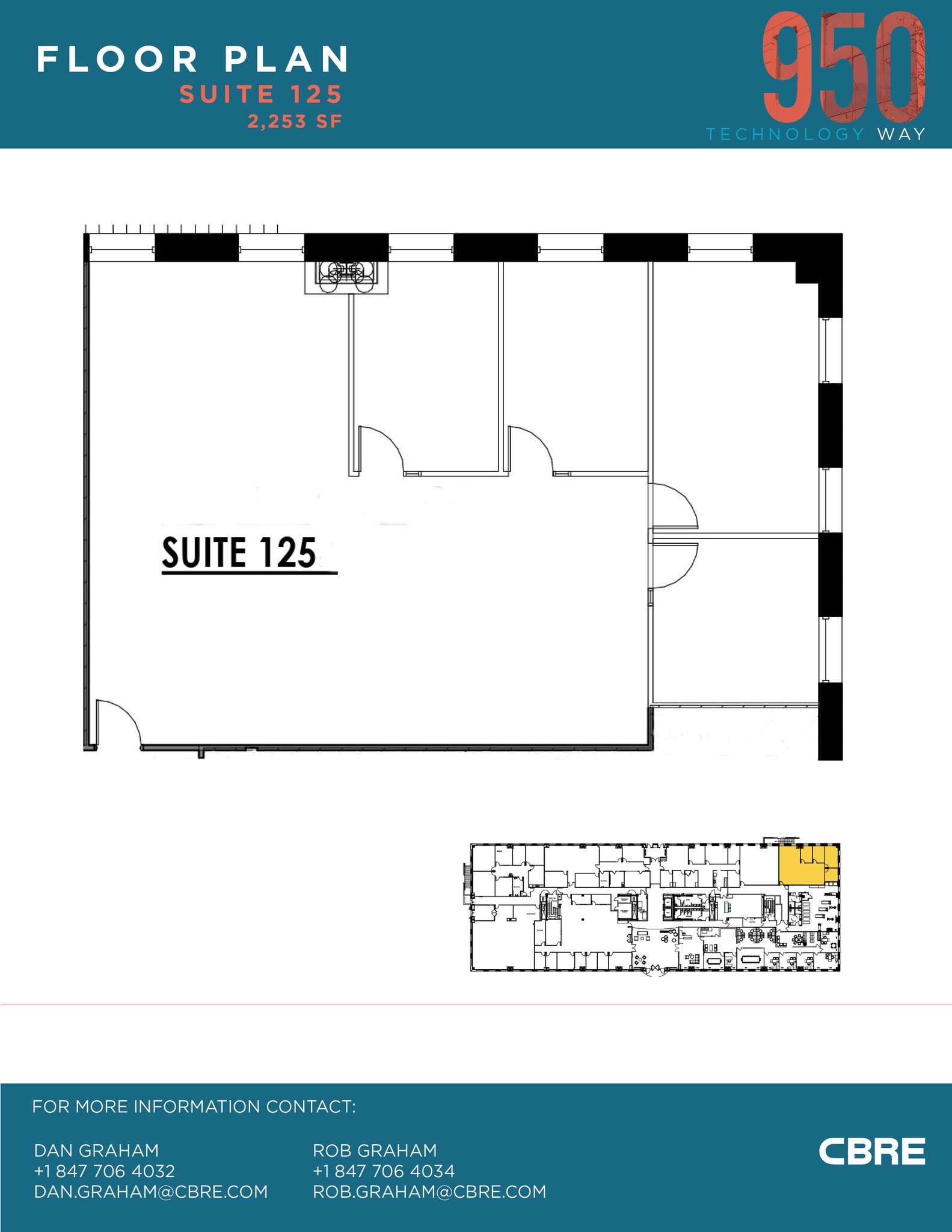 950 Technology Way, Libertyville, IL to rent Floor Plan- Image 1 of 1