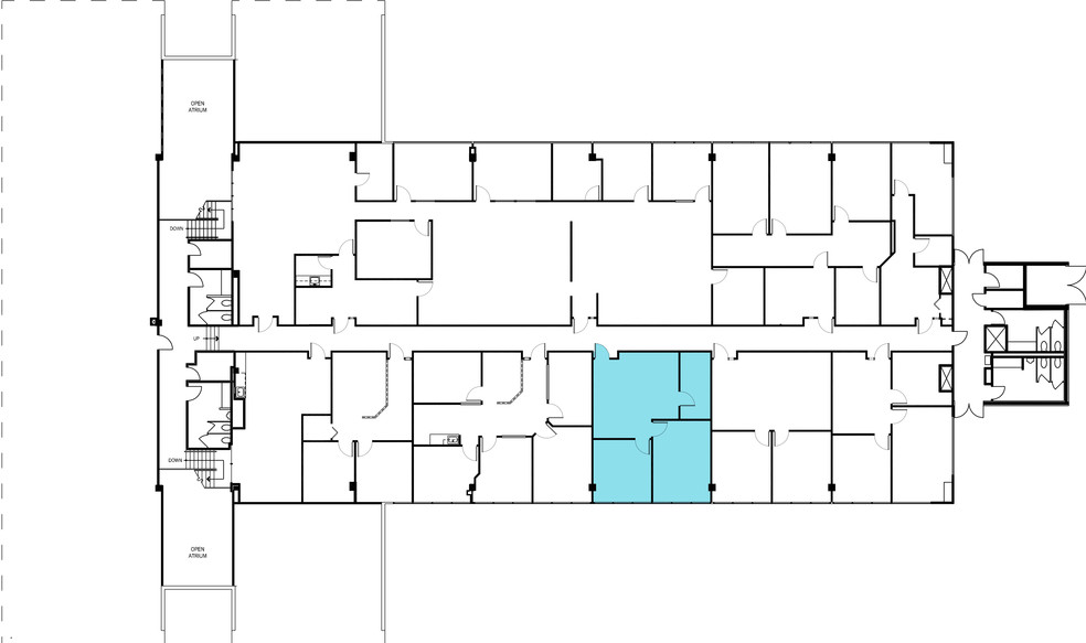 10 Inverness Dr E, Englewood, CO for rent - Floor Plan - Image 2 of 9