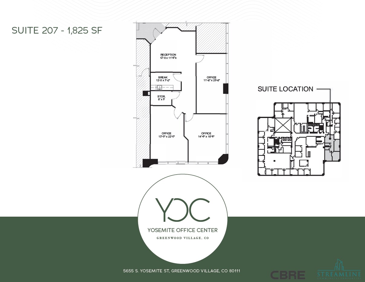 5655 S Yosemite St, Greenwood Village, CO for rent Floor Plan- Image 1 of 1