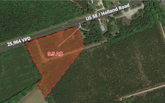 More details for Holland Rd, Suffolk, VA - Land for Sale