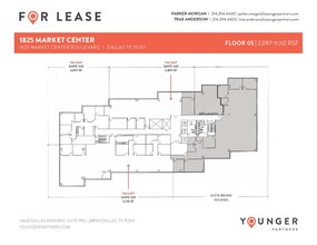 1825 Market Center Blvd, Dallas, TX for rent Floor Plan- Image 1 of 1