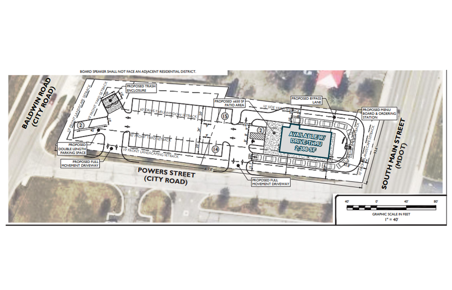 936 S Main St, Lapeer, MI for rent - Site Plan - Image 2 of 2