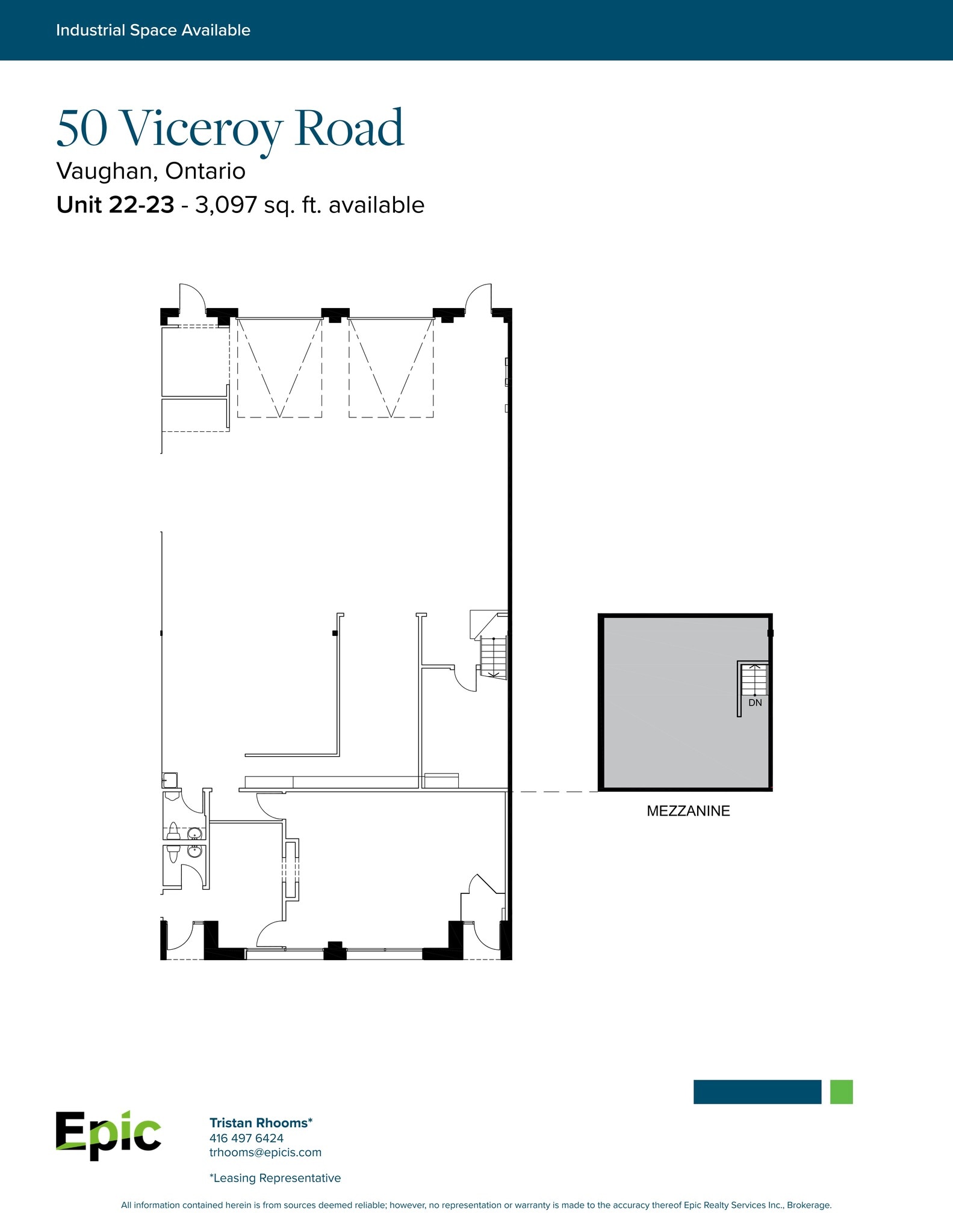 24 Viceroy Rd, Concord, ON to rent Site Plan- Image 1 of 1