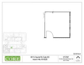 691 N Squirrel Rd, Auburn Hills, MI to rent Floor Plan- Image 1 of 1