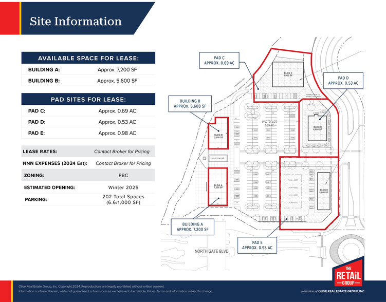 9002 Gate Blvd, Colorado Springs, CO for rent - Site Plan - Image 2 of 3