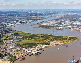 Land At Swanscombe Peninsula St, Swanscombe, KEN - aerial  map view - Image1