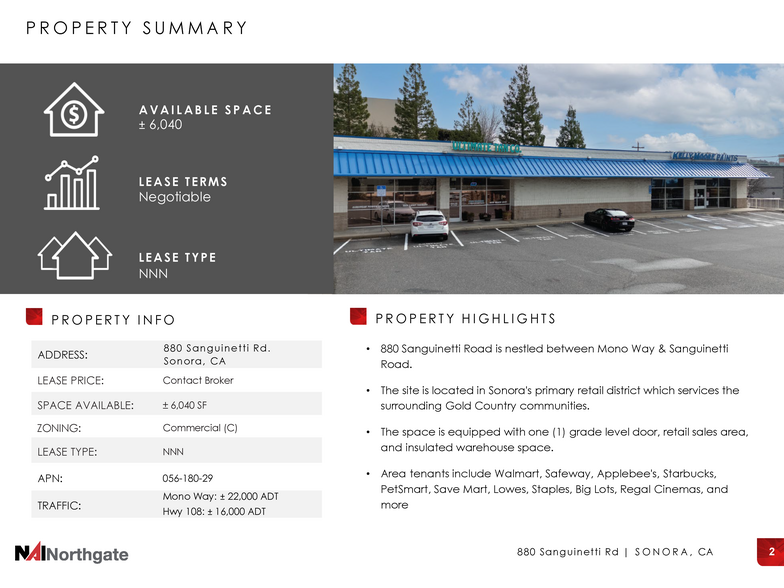 880 Sanguinetti Rd, Sonora, CA for rent - Building Photo - Image 3 of 4