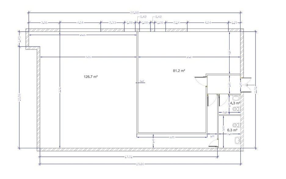 Office in Aubagne to rent - Floor Plan - Image 3 of 3
