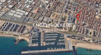 Badalona, BAR - AERIAL map view