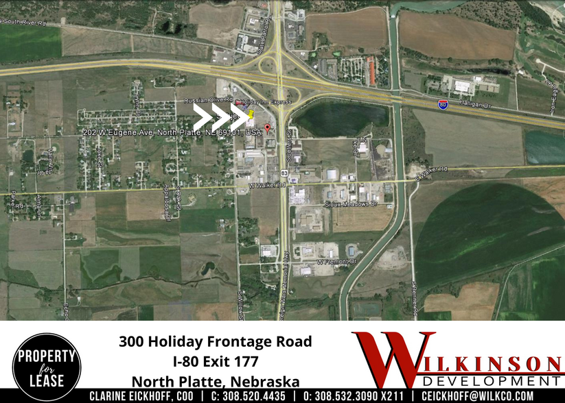 300 Holiday Frontage Rd, North Platte, NE for rent - Building Photo - Image 2 of 4