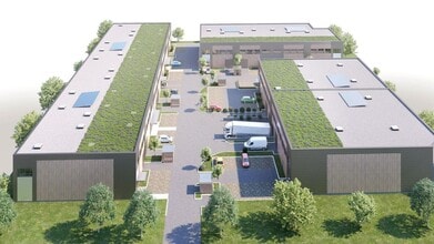 Trappes - Aerial map view