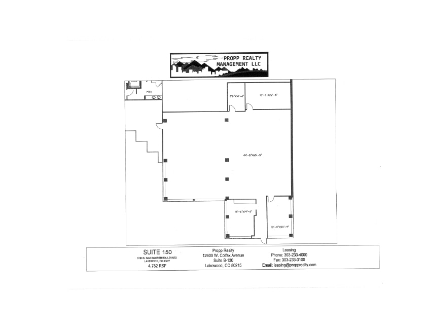 3190 S Wadsworth Blvd, Lakewood, CO to rent Floor Plan- Image 1 of 1