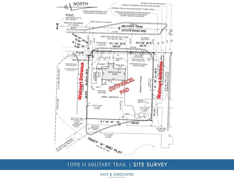 1098 N Military Trl, West Palm Beach, FL for sale - Site Plan - Image 2 of 4