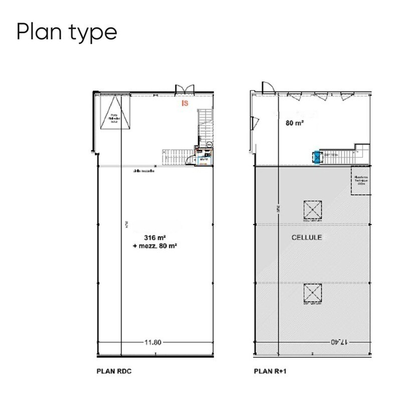 Light Industrial in Rillieux-la-Pape for sale Floor Plan- Image 1 of 7