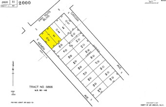 13476 Van Nuys Blvd, Pacoima, CA for sale Plat Map- Image 1 of 1