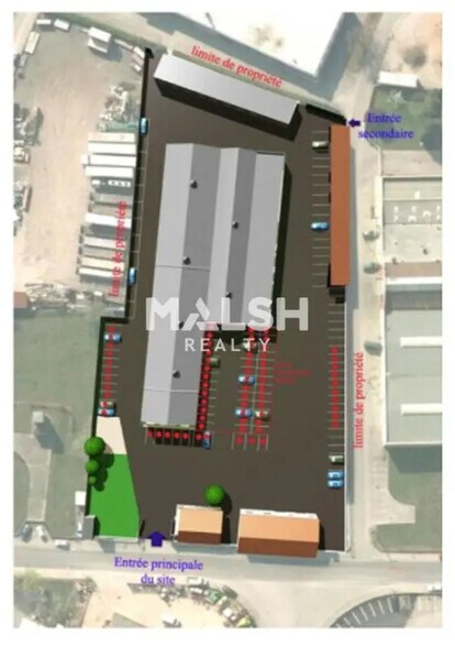 Office in Chassieu to rent - Site Plan - Image 2 of 8