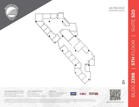 2398 E Camelback Rd, Phoenix, AZ for rent Floor Plan- Image 1 of 5