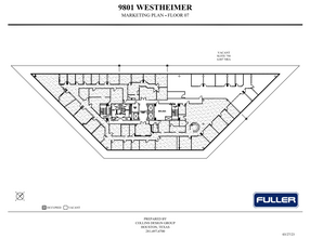 9801 Westheimer Rd, Houston, TX for rent Floor Plan- Image 1 of 1