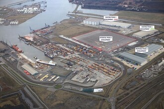 Teesport Logistics Park, Middlesbrough, RCC - AERIAL  map view