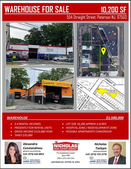 554 Straight St, Paterson, NJ for sale - Building Photo - Image 2 of 7