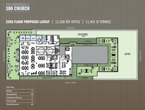 100 Church St, New York, NY to rent Floor Plan- Image 1 of 1