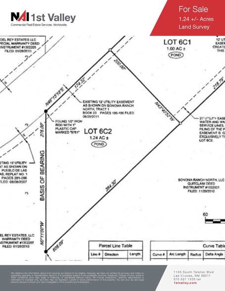 4010 Northrise Drive, Las Cruces, NM for sale - Plat Map - Image 2 of 3