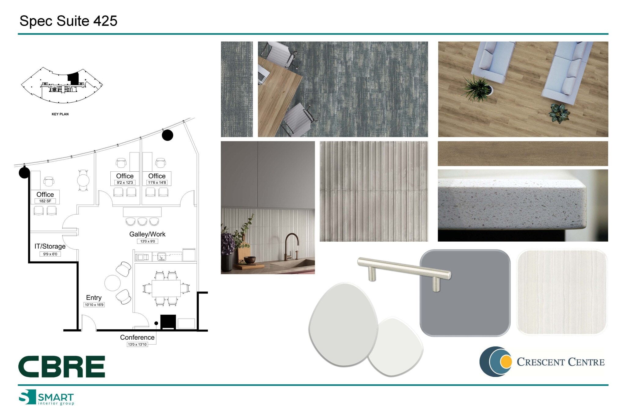 100 Crescent Centre Pky, Tucker, GA to rent Floor Plan- Image 1 of 2