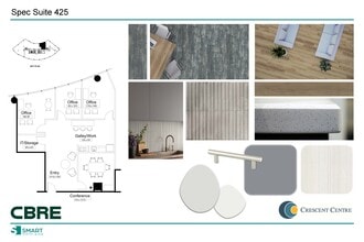 100 Crescent Centre Pky, Tucker, GA to rent Floor Plan- Image 1 of 2