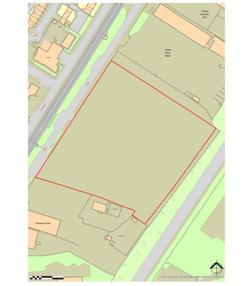 Copse Rd, Fleetwood for rent - Site Plan - Image 2 of 3