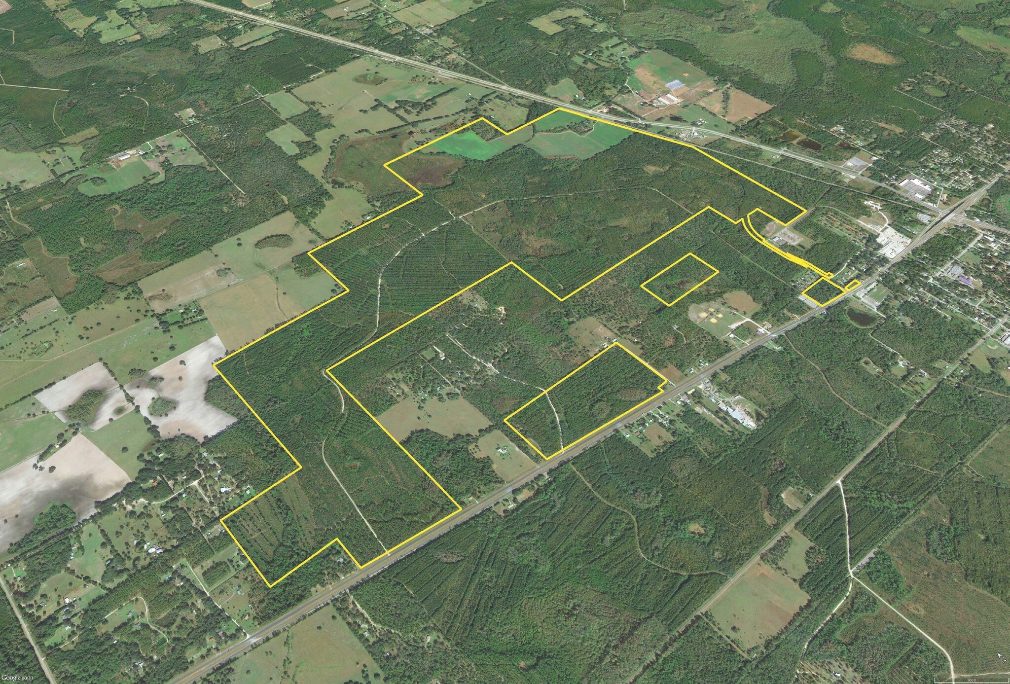 19601 SE Hawthorne Rd, Hawthorne, FL for sale Aerial- Image 1 of 2