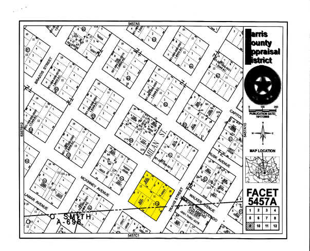 919 Milam St, Houston, TX for rent - Plat Map - Image 2 of 32