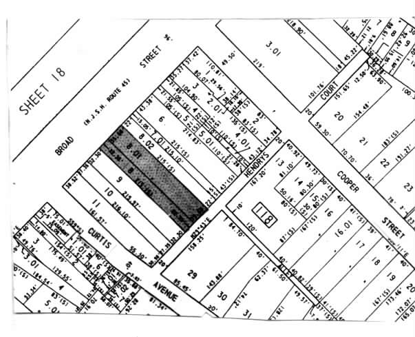 26-32 S Broad St, Woodbury, NJ for rent - Plat Map - Image 2 of 9