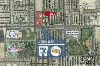 6870 S Fort Apache Rd, Las Vegas, NV - AERIAL  map view