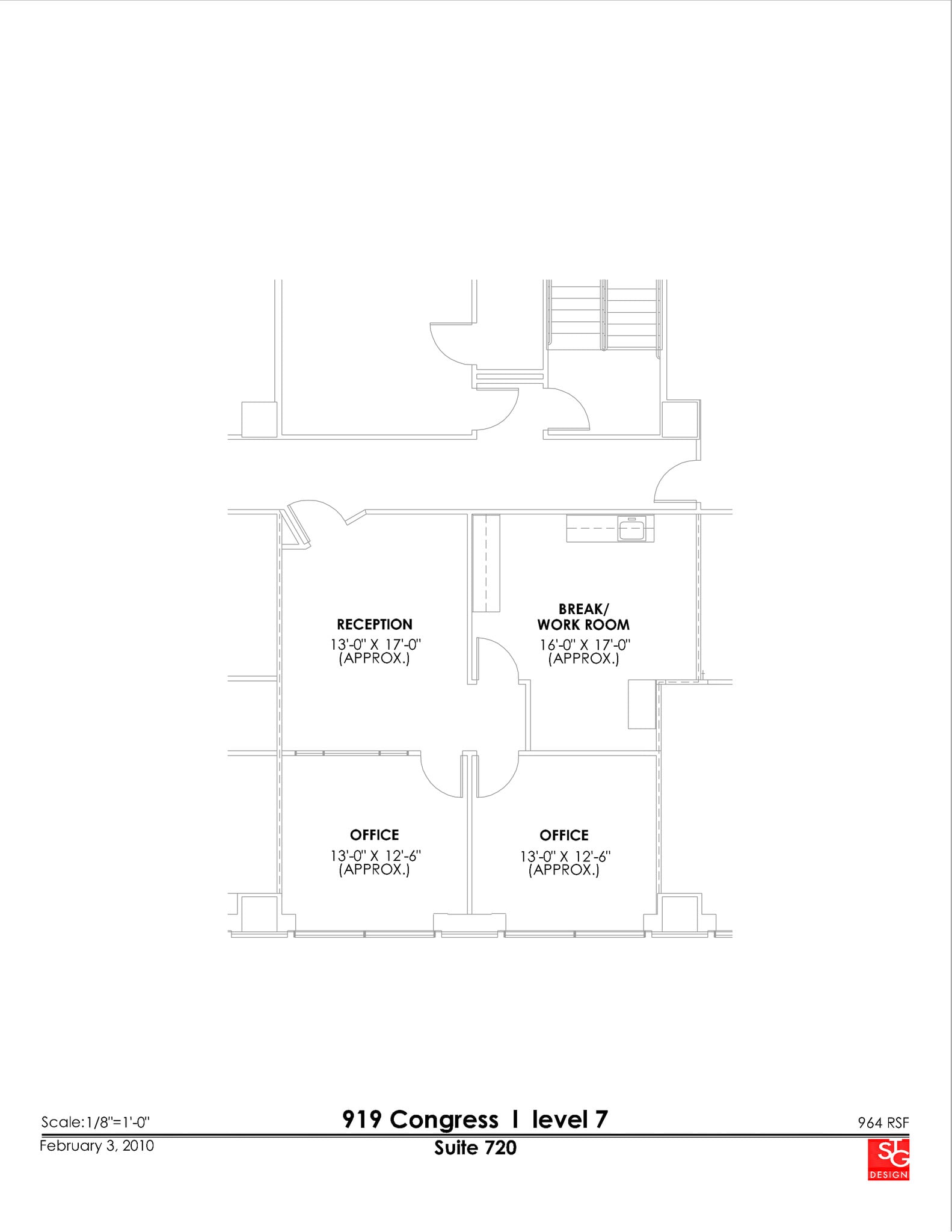 919 Congress Ave, Austin, TX to rent Site Plan- Image 1 of 1