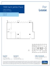1900 St James Pl, Houston, TX to rent Floor Plan- Image 1 of 1